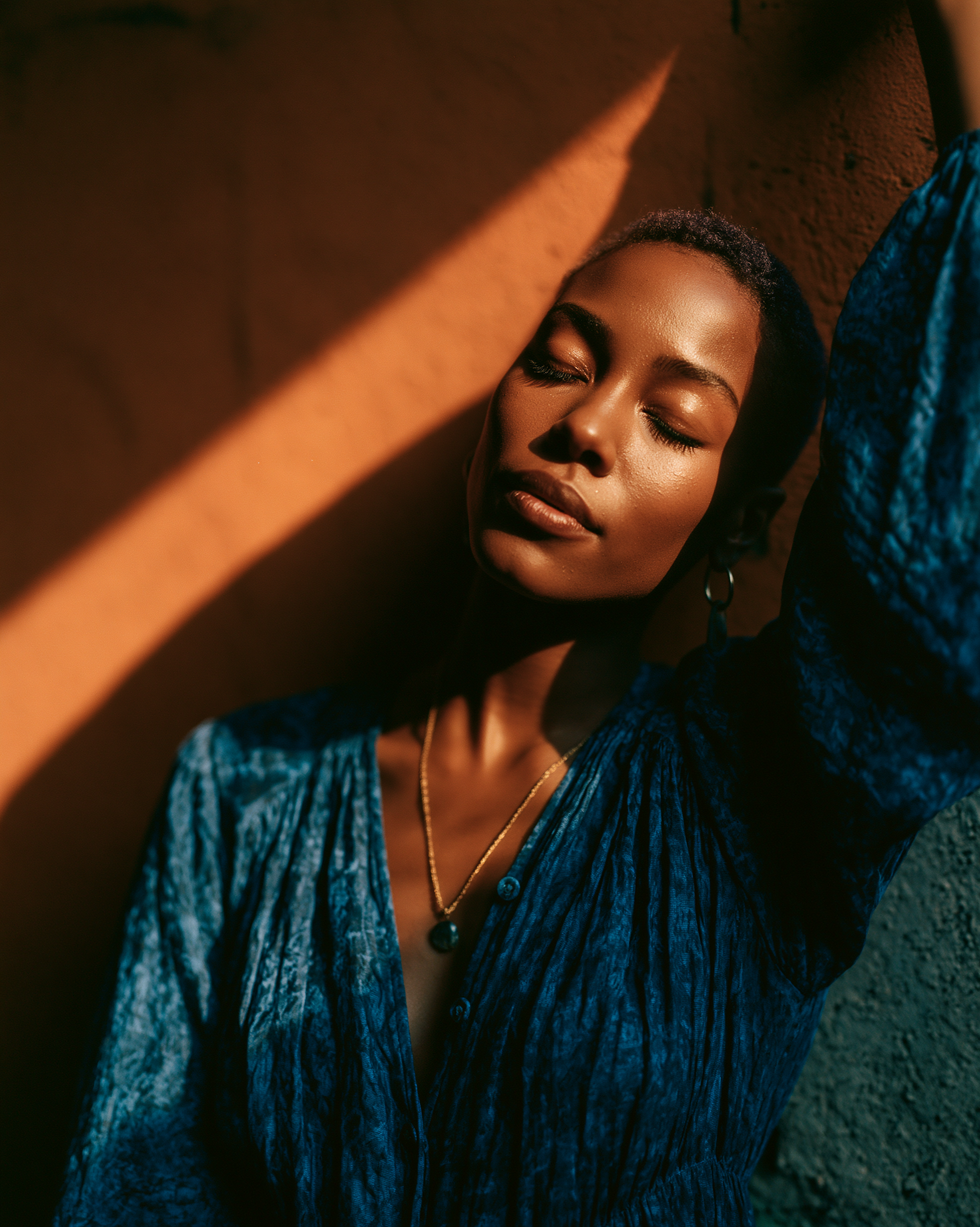 Golden hour portret